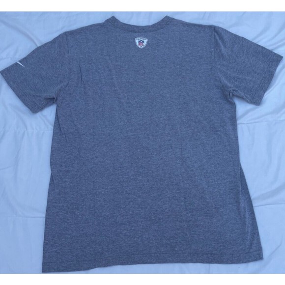 Men's Nike NFL Carolina Panthers Property of Panthers Gray T-Shirt Medium - Picture 3 of 5